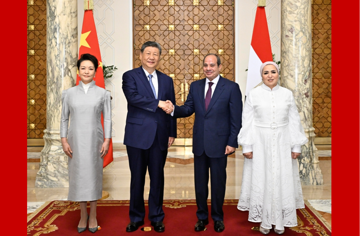 习近平同埃及总统塞西会谈